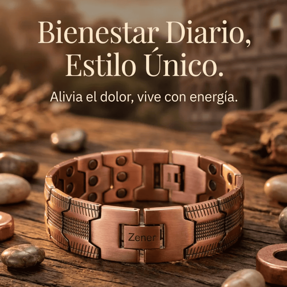 PULSERA MAGNÉTICA DE COBRE COOPER✨