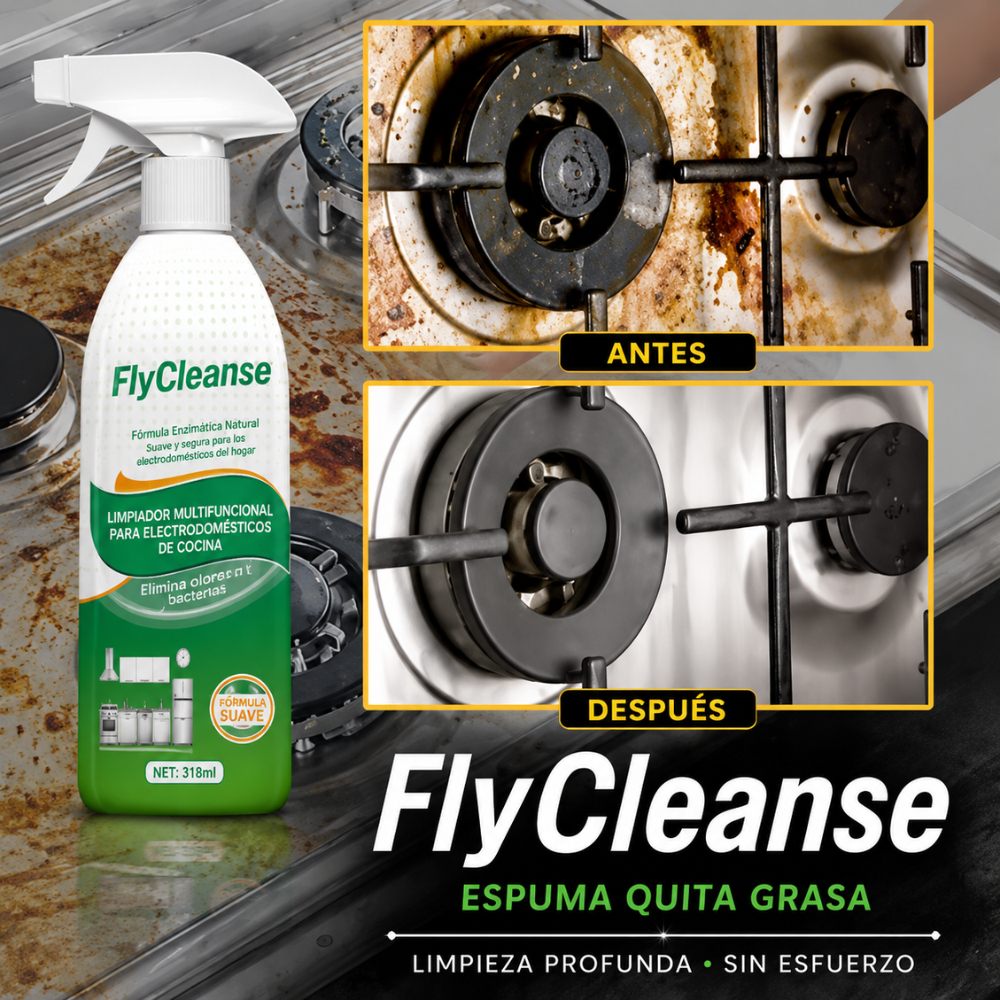 FLYCLEANSE- LIMPIADOR MULTIUSOS Y REMOVEDOR DE MANCHAS✨