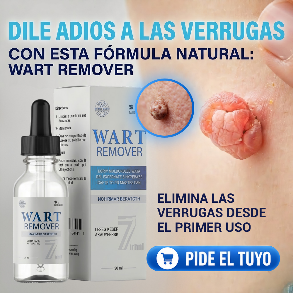 WART REMOVER - ELIMINADOR DE VERRUGA