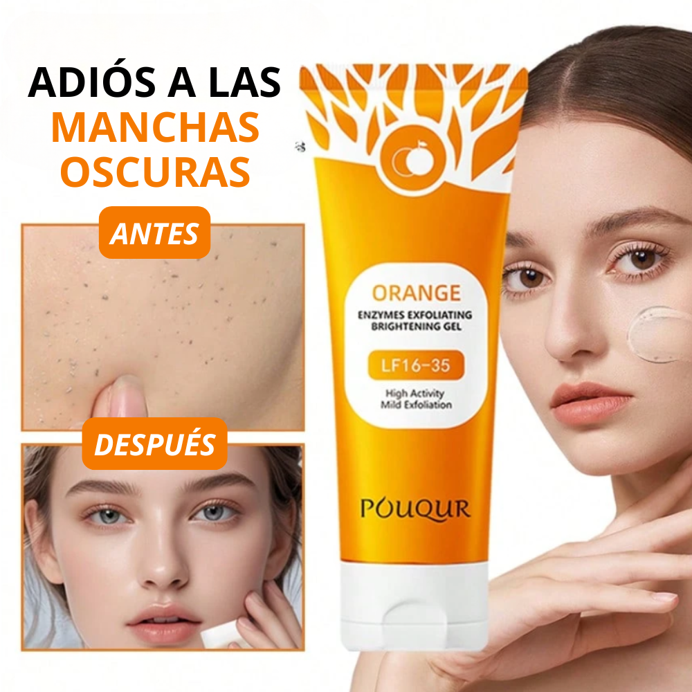 Gel Exfoliante De Naranja Para Rostro Y Cuerpo✨