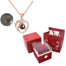 ROSA ETERNA Y COLLAR PERSONALIZADO